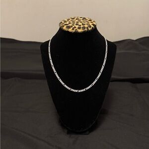 Elegant Sterling Silver Chain Necklace